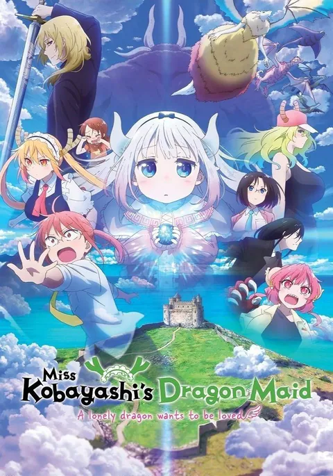Poster de Kobayashi-san Chi no Maid Dragon: Samishigariya no Ryuu
