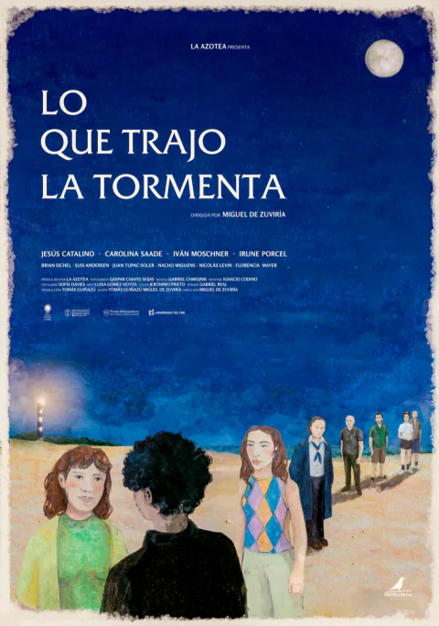 Poster de Lo que trajo la tormenta