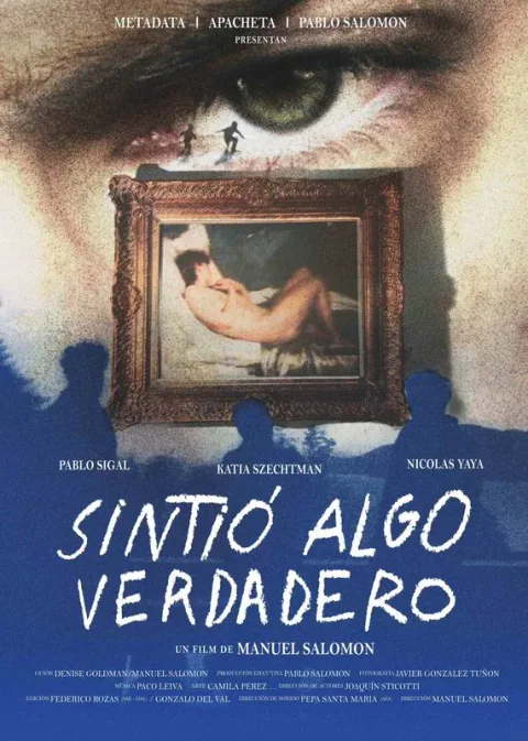 Poster de Sintió algo verdadero