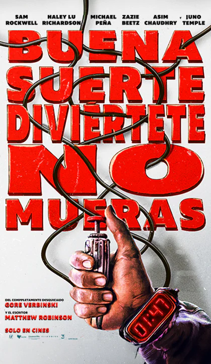 Poster de Buena suerte, diviértete, no mueras