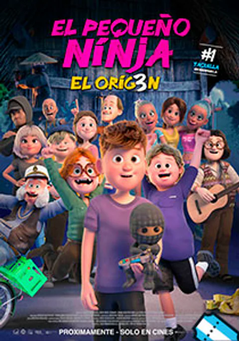 Póster de El pequeño ninja: El origen