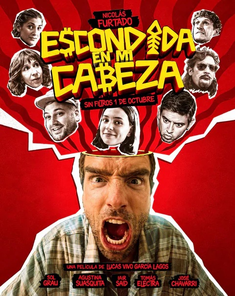 Poster de Escondida en mi cabeza