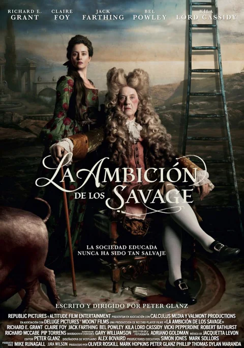 Poster de La ambición de los Savage
