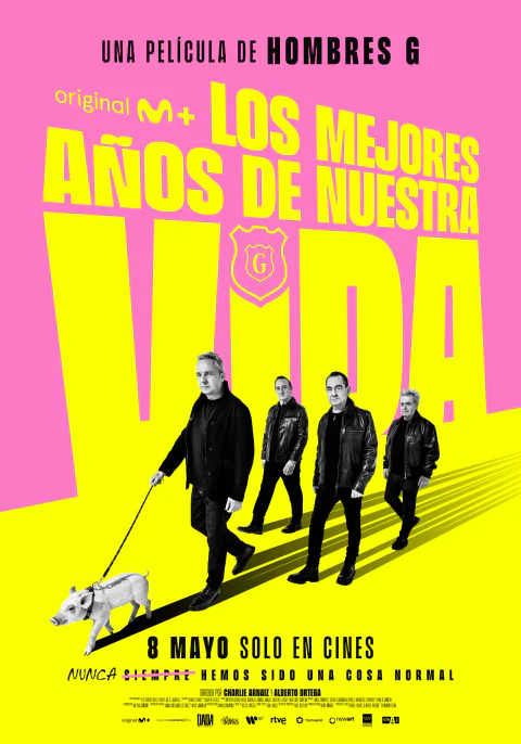 Poster de Hombres G: Los mejores años de nuestra vida