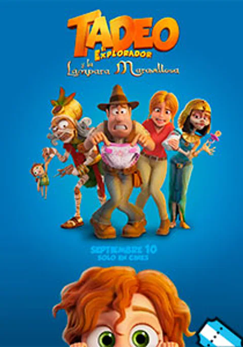 Póster de Tadeo El Explorador y la Lámpara Maravillosa