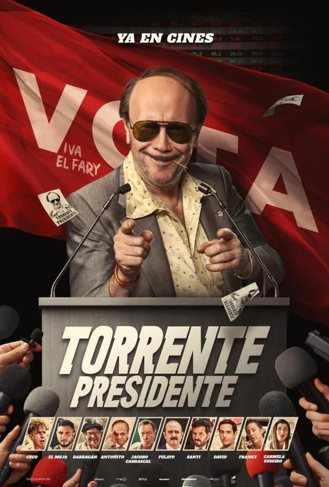 Poster de Torrente Presidente