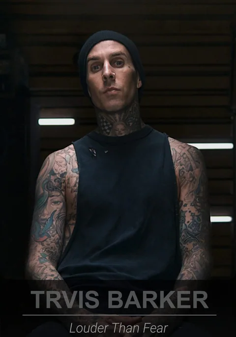 Póster de Travis Barker: Más allá del miedo