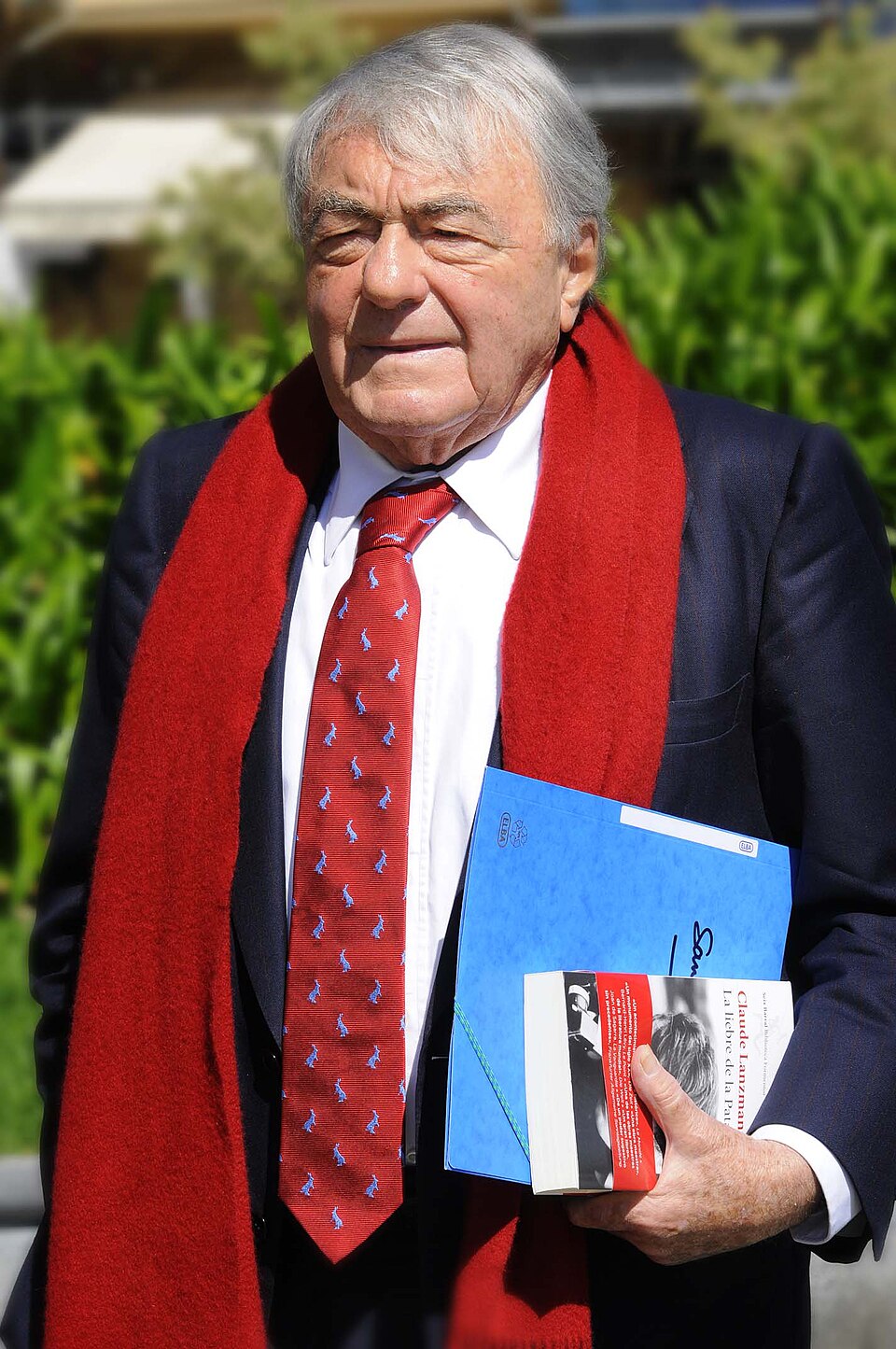 Foto de Claude Lanzmann